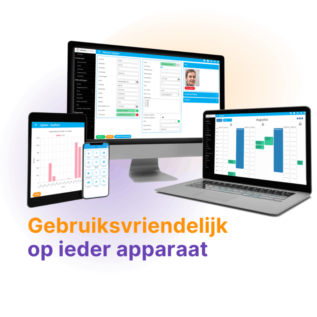 Professionele Ledenadministratie Software | VreugdOnline