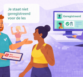 Trainer weigert lid in sportles terwijl medewerker in ledensoftware ziet dat het lid wel geregistreerd is.